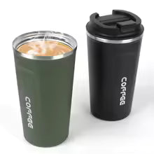 Deluxe Travel Thermo Mug – 380ml/510ml Leak Proof Stainless Steel Cup for Hot & Cold Drinks