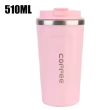 Deluxe Travel Thermo Mug – 380ml/510ml Leak Proof Stainless Steel Cup for Hot & Cold Drinks