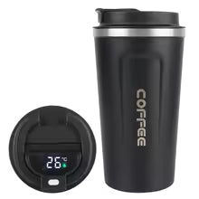 Deluxe Travel Thermo Mug – 380ml/510ml Leak Proof Stainless Steel Cup for Hot & Cold Drinks