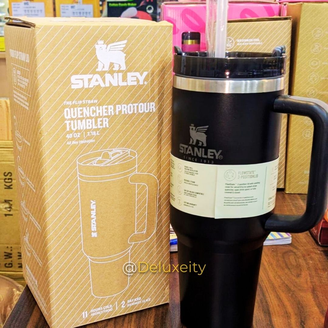 Matte Finish Stainley | Classic 40oz Insulated Tumbler – Sleek, Leakproof & Travel-Ready